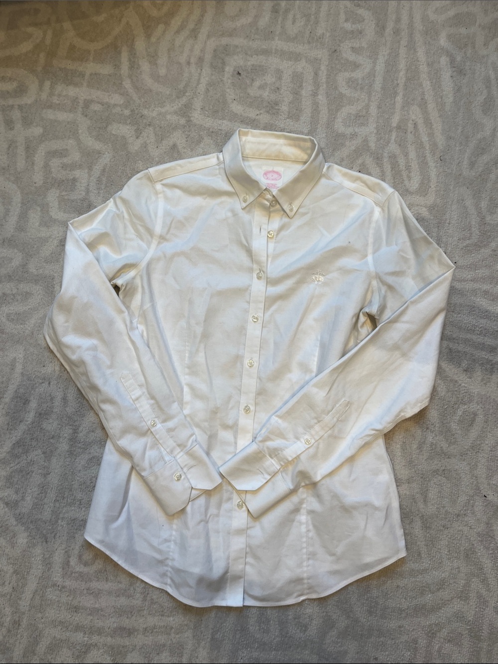 Brooks Brothers Classic White Button-Down Shirt
